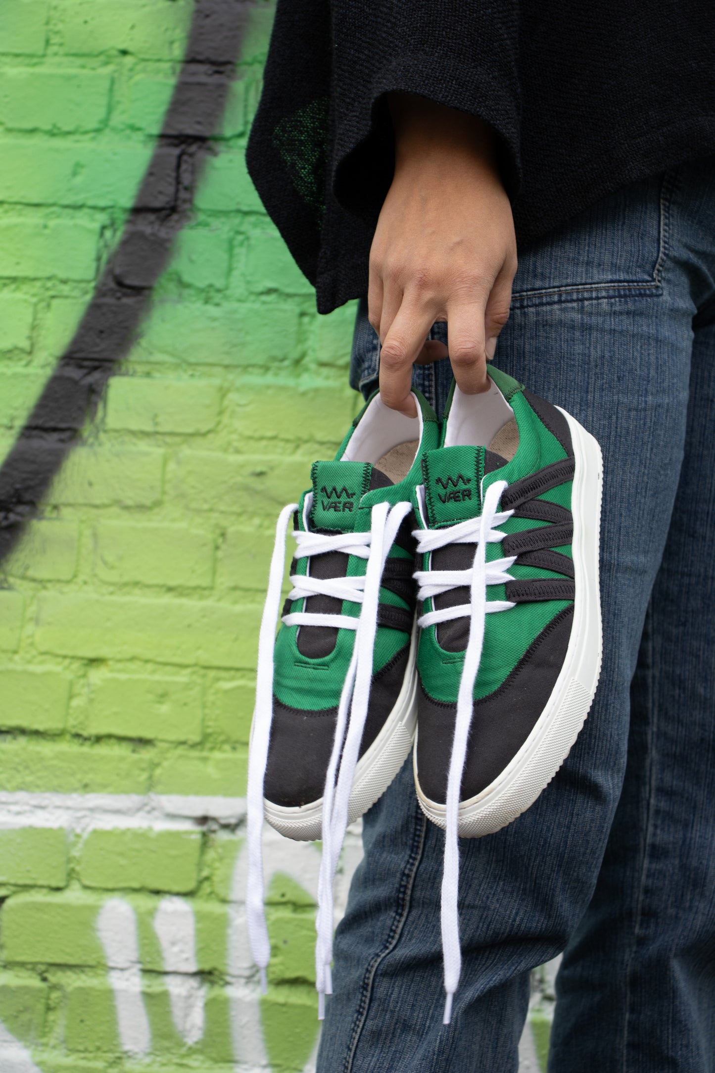 Green/White Phoenix Sneaker