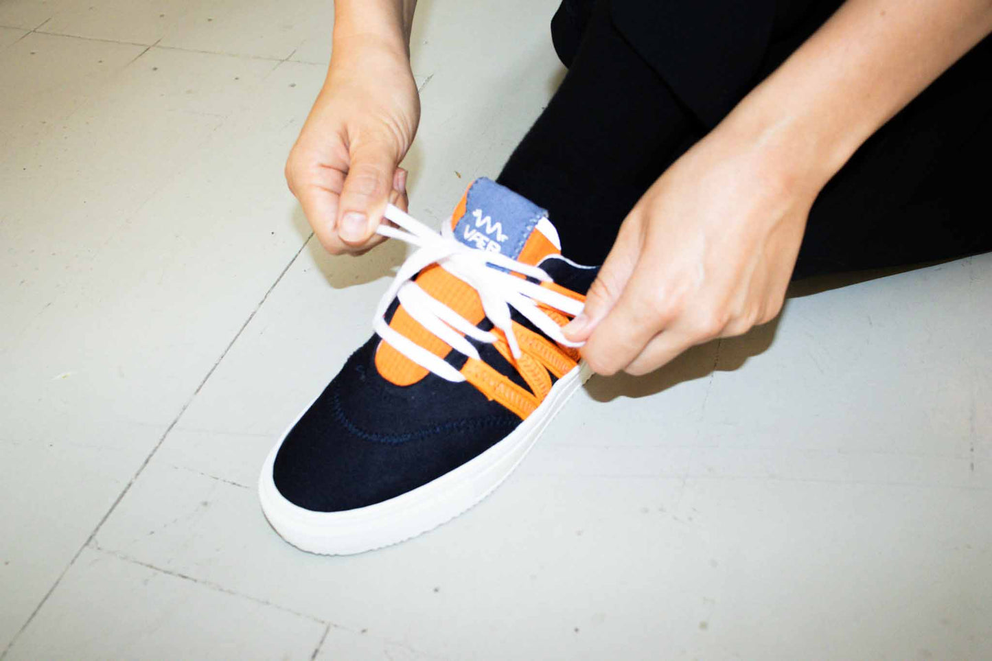 STARK Black Orange Phoenix Sneaker