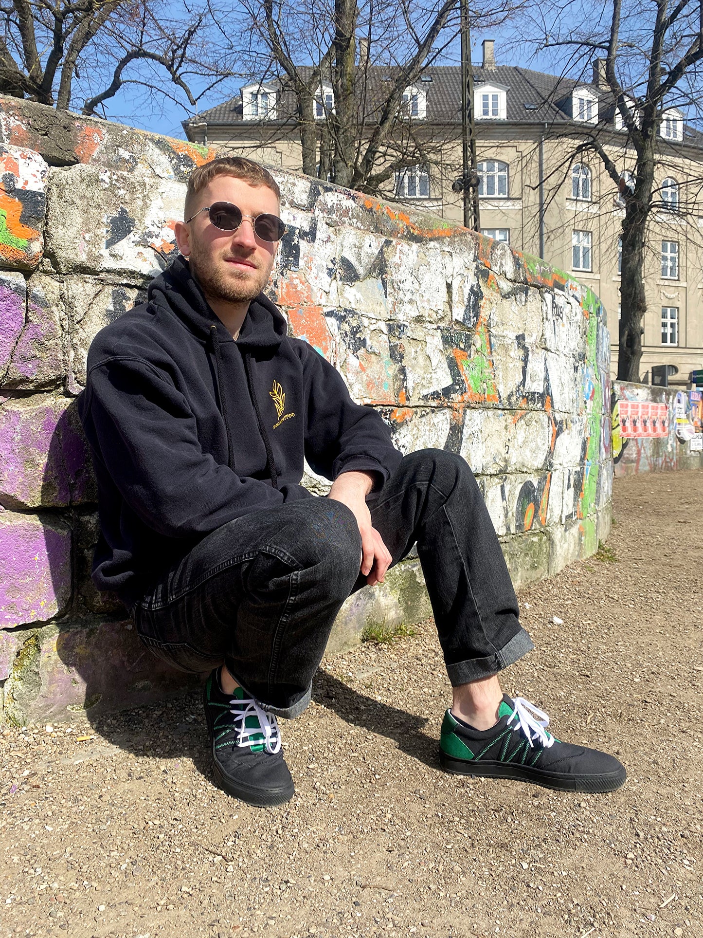 Green/Black Phoenix Sneaker