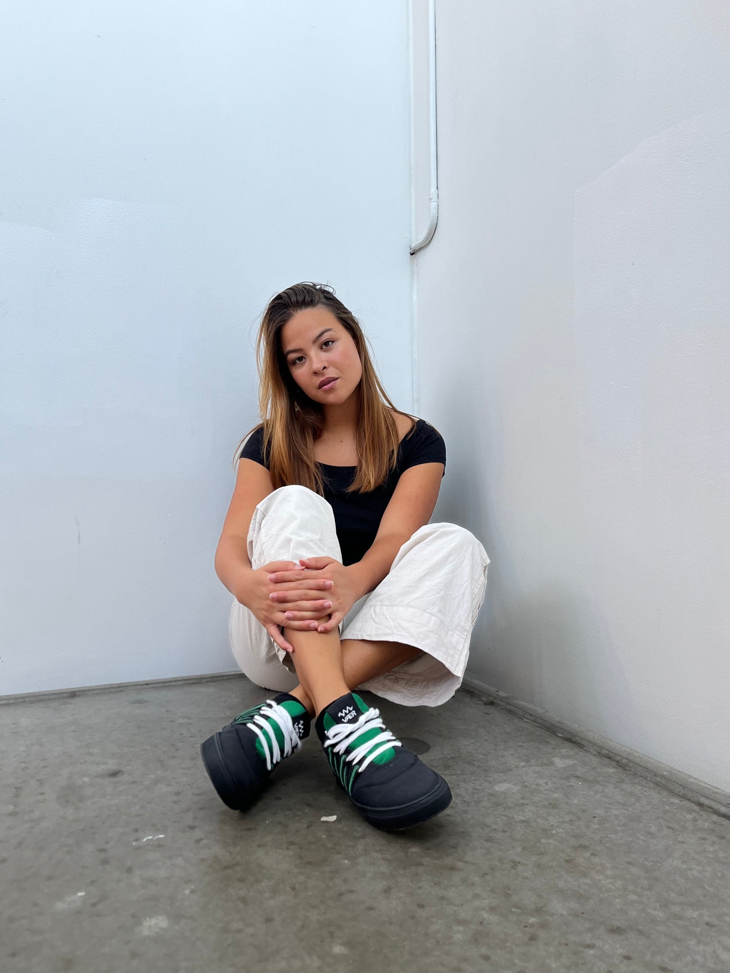 Green/Black Phoenix Sneaker